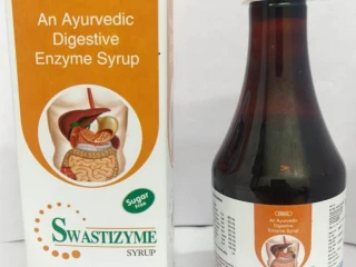 Ayurvedic Digestive Enzyme Syrup 200ML with carton enriched with Cumin(zeera or jeera) power for good digestion and appetite from Bluepipes Healthcare