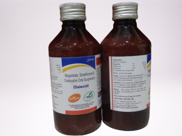 MEGALDRATE 48MG + SIMITHICONE 20MG + OXETACINE 10MG (SUGAR FREE) 2