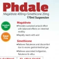 MEGALDRATE 400MG + SIMITHICONE 20MG (SUGAR FREE) 1