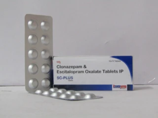 ESCITALOPRAM 10MG + CLONAZEPAM 0.5MG