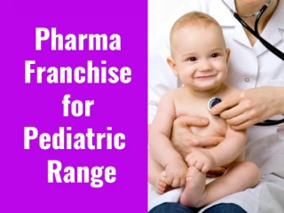 PCD Pharma Pediatric Range