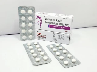 Norethisterone Acetate15 mg Controlled release Tablets