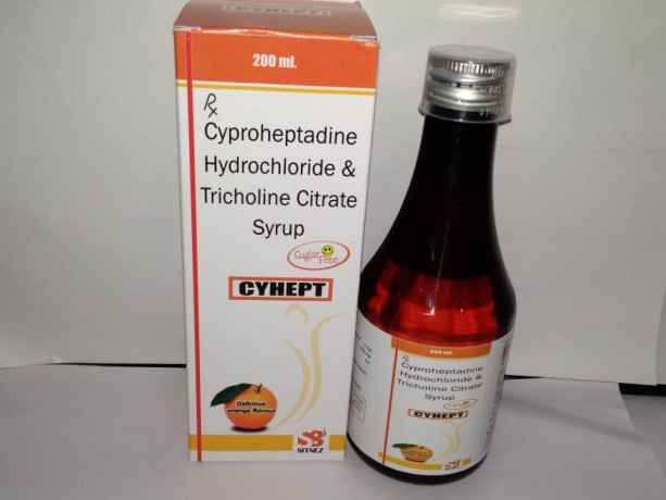 CYPROHEPTADINE HYDROCHLORIDE &TRICOLINE CITRATE SYRUP 1
