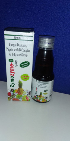 FUNGAL DISTASE PEPSIN WITH B-COMPLEX ,L-LYSIN SYRUP 100ML 1