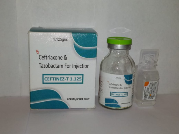 Ceftriaxone+Tazobactum 1.125 GM 1