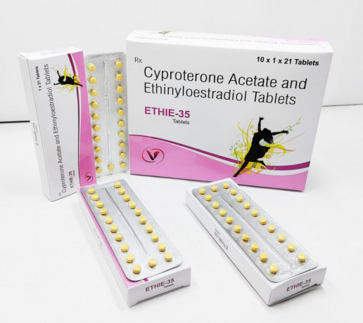 Cyproterone Acetate & Ethinylestradiol Tablets 1