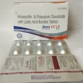 Amoxicillin and potassium clavulanate 625 1