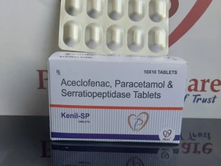 Aceclofenac 100 mg + Paracetomol 325 mg + Serratiopeptidase 15 mg