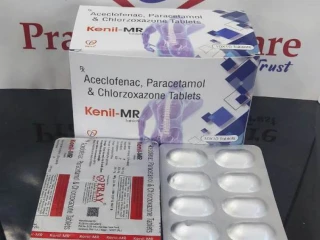 Aceclofenac 100 mg + Paracetomol 325 mg + Chlorzoxazone 250 mg