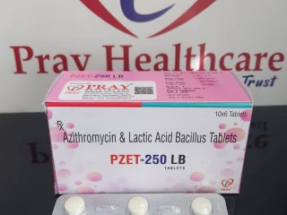 Azitromycin 250 mg with LB