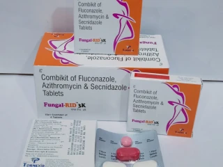 FLUCONAZOLE 150mg + SECNIDAZOLE 1gm + AZITHROMYCIN 1gm