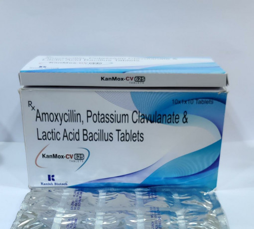 Amoxy 500 mg + Clavulanic acid 125 mg WITH LB 1
