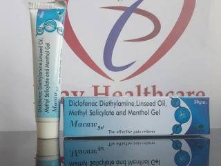 Diclofenac 1.16% + Linseed Oil 3% + Methyl Salicyclate 10 % + Menthol 5% Benzoyl Alcohol 1% Gel