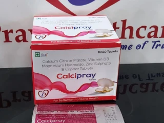 Calcium Citrate 1000 mg + Magnesium 100 mg + Vitamin D3 200 I.U + Zinc 4 mg Tablets