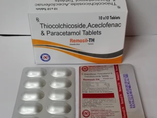 Aceclofenac 100mg + Thiocolchicoside 4mg