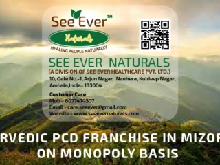 Ayurvedic PCD franchise available for Mizoram