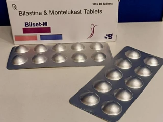 Bilastine 20mg +Montelukast 10mg tab