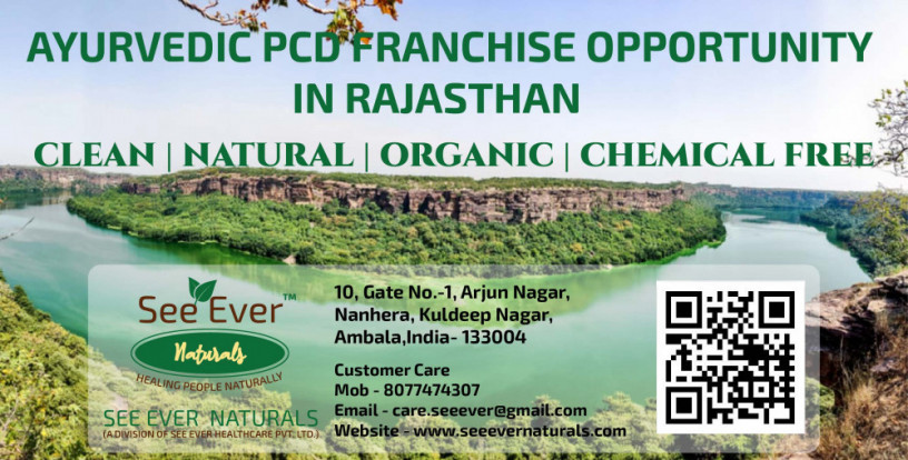 Ayurvedic pcd franchise opportunity for Rajasthan 1