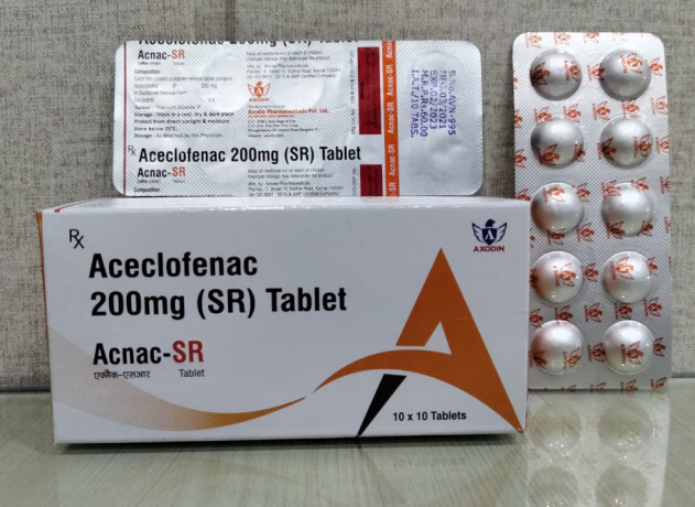 ACECLOFENAC 200MG( SUSTAINED RELEASE) 1
