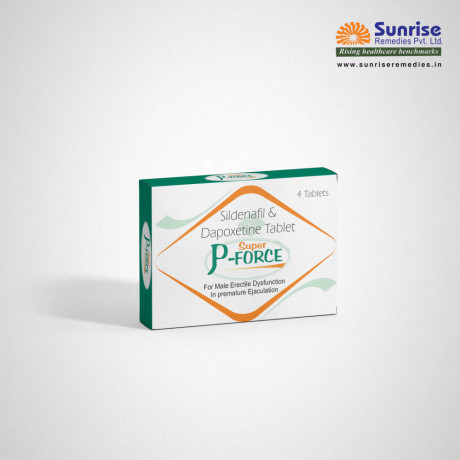 Super P-Force | Sildenafil and Dapoxetine Products - Sunrise Remedies 1