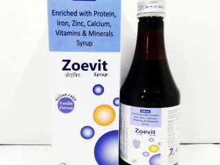 ZOEVIT SYRUP (Enriched Protein, Iron, Zinc, Calcium, Vitamins & Minerals)