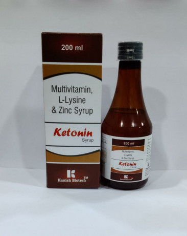 Multivitamin, L-Lysine & zinc Syrup 1