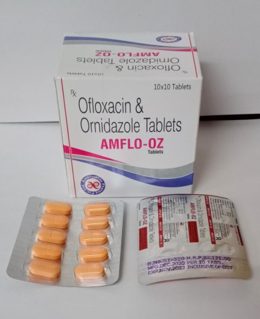 Ofloxacin -200 Mg + Ornidazole 500 Mg 1