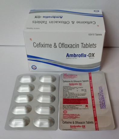 CEFIXIME TRIHYDRATE IP 200 MG + OFLOXACIN IP 200MG 1