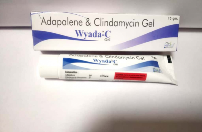Adapalene 0.1 w/w, clindamycin 1 w/w 1