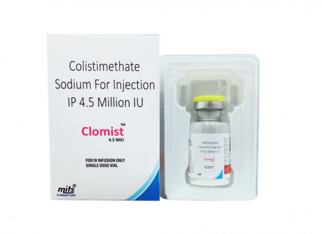 Colismethate sodium 4.5miu 1
