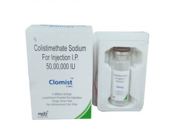 Colismethate sodium 5miu 1