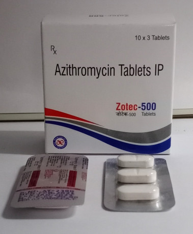 AZITHROMYCIN+ 500 MG 1