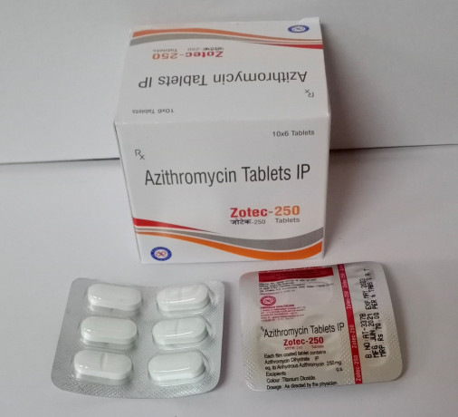 AZITHROMYCIN+ 250 MG 1