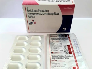 Diclofenac 50 mg + Paracetamol 325 mg + Serratiopeptidase 10 MG