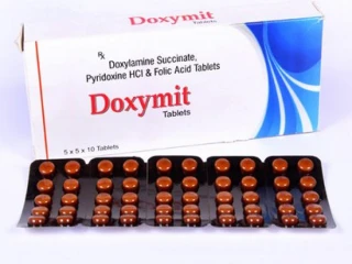 Doxylamine Succinate 10 mg , Pyridoxine 10 mg, Folic acid 2.5 mg