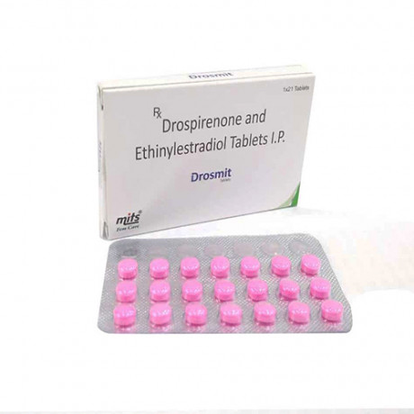 Drosperidone 3mg and Ethinyl estradiol 0.03 mg 1