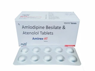 Amlodipine 5 mg and atenolol 50mg