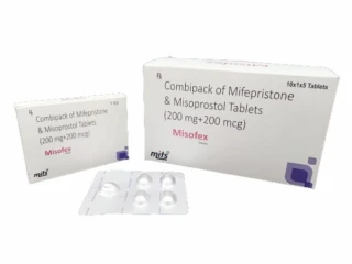 Combipack of Mifepristone & Misoprostol Tablets (200 mg+200 mcg)