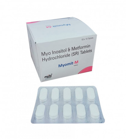 Myo-inositol 600 mg and Metformin Hcl 500 mg SR Tablets 1