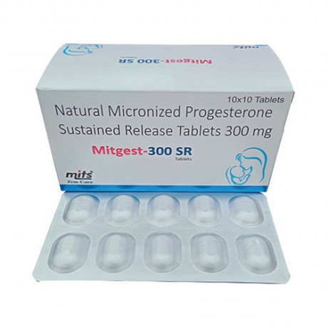 Natural micronised Progesterone Tablet(SR) 300 1