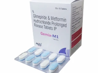 Glimepiride 1mg metformin hcl 500mg