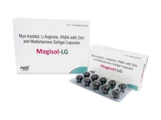 Myo-Inositol 500 mg, L-Arginine 10 mg, PABA 12.5 mg with Zinc and Multivitamins
