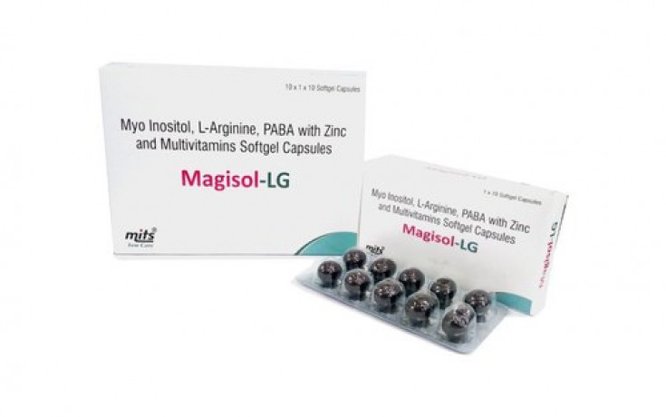 Myo-Inositol 500 mg, L-Arginine 10 mg, PABA 12.5 mg with Zinc and Multivitamins 1