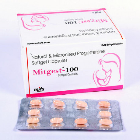 Natural micronized progesterone 100mg 1
