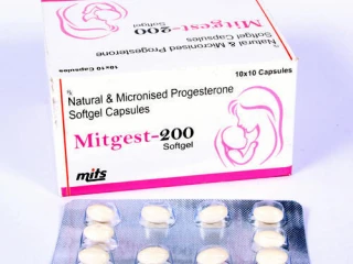 Natural micronized progesterone 200mg