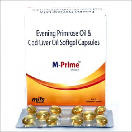 Evening Primose Oil 500 mg and COD liver oil 300 mg 1