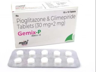Pioglitazone 30mg and glimepiride 2mg