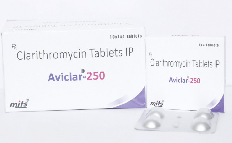 Clarithromycin 250 mg Tablets 1