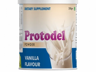 Protodel Powder I Whey Protein Powder I Vanilla Flavor I 200 Gms Pack