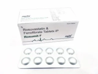 Rosuvastatin 10 mg & Fenofibrate 160 mg